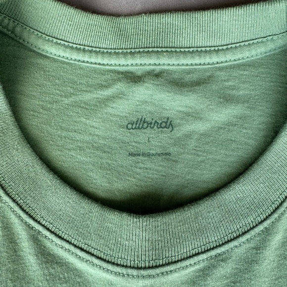 Allbirds Men’s Green Tee - Picture 2 of 4